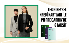 Pierre Cardin'de 6 taksit!